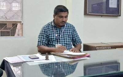Mr. Manish M Bhat, Workshop Superintendent (Additional Charge)